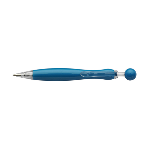 Mirate ballpen with blue ink. in light-blue