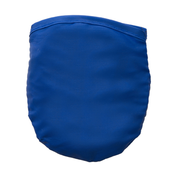 Large Foldable Cap In A Pouch in cobalt-blue