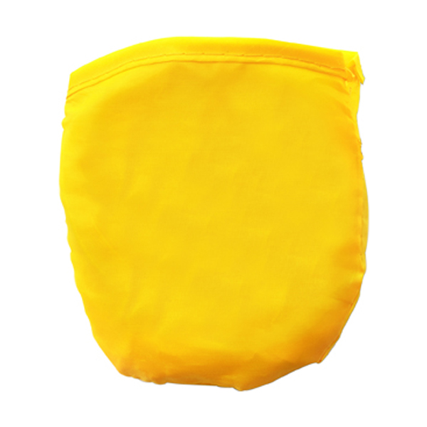 Large Foldable Cap In A Pouch in yellow