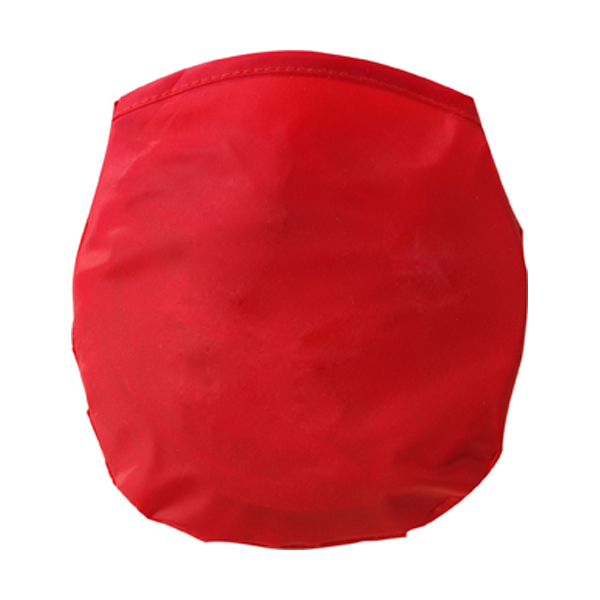 Foldable Hat In A Pouch in red