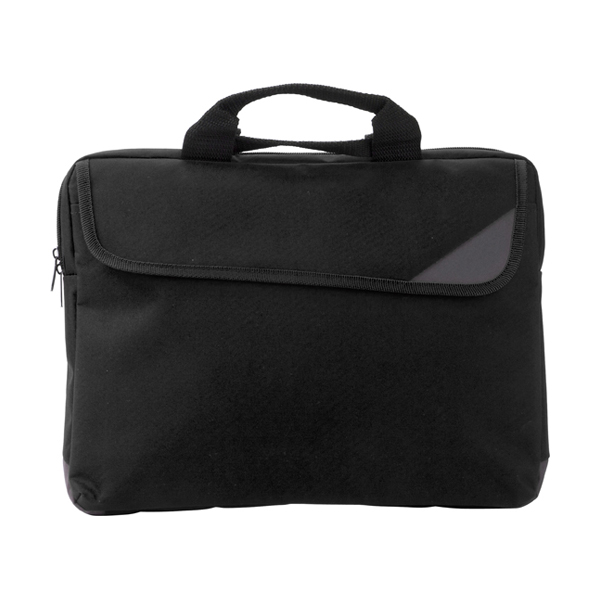Padded laptop bag. in black