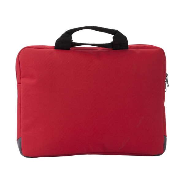 Padded laptop bag. in red