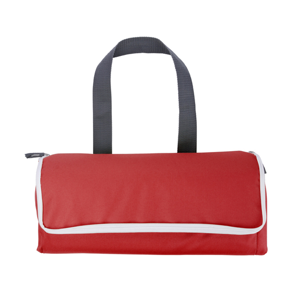 Folding Cooler Bag in red