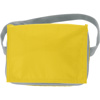 Six can polyester cooler bag. in yellow