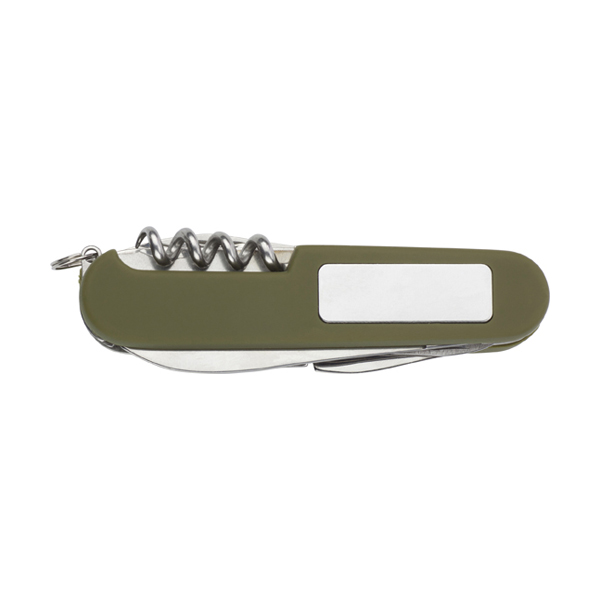 Eight Function Pocket Knife in green