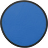 Foldable nylon frisbee in cobalt-blue