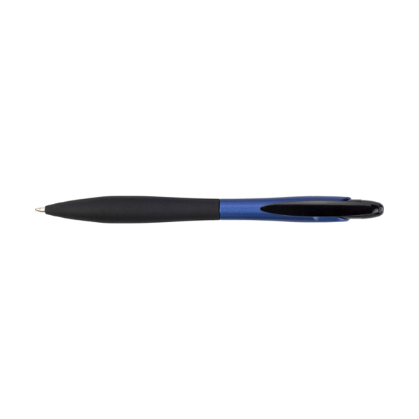 Stylish ballpen with blue ink. in blue
