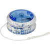 Plastic light-up yo yo. in cobalt-blue