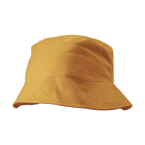Cotton sun hat in orange