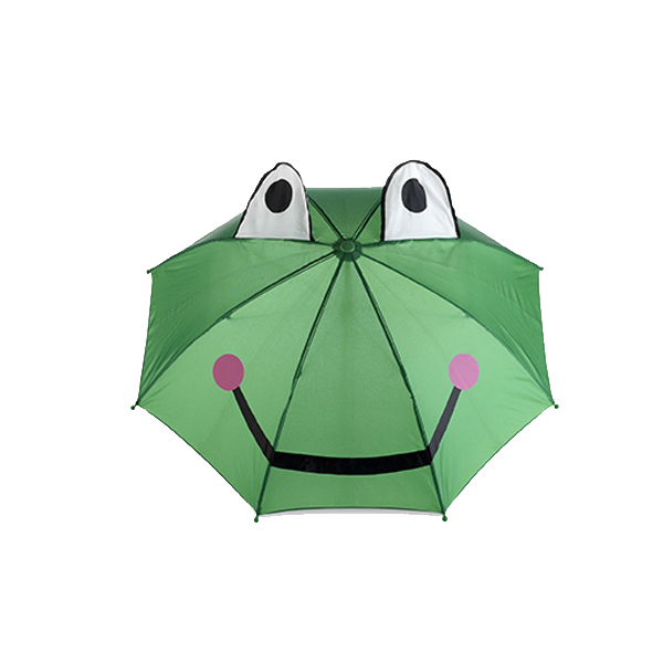 Animal umbrella in green