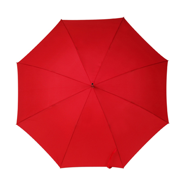 Polyester umbrella in red