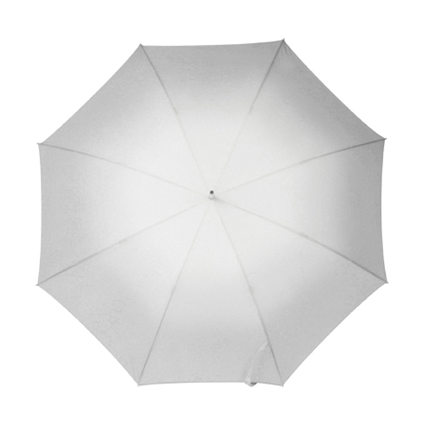 Polyester umbrella in silver