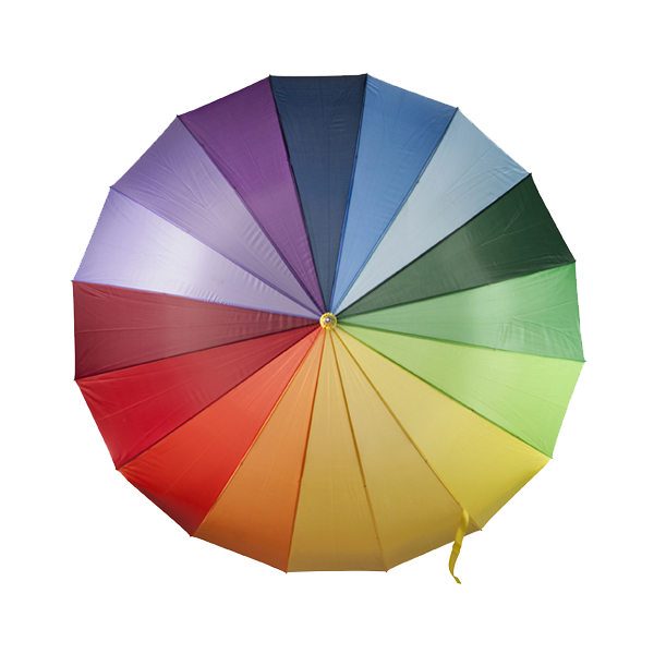 Umbrella in multicoloured