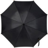 Umbrella with reflective border in black