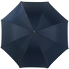 Umbrella with silver underside in Blue/silver