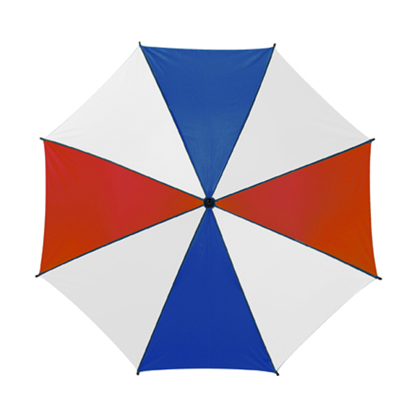 Classic style umbrella in red-and-white-and-blue