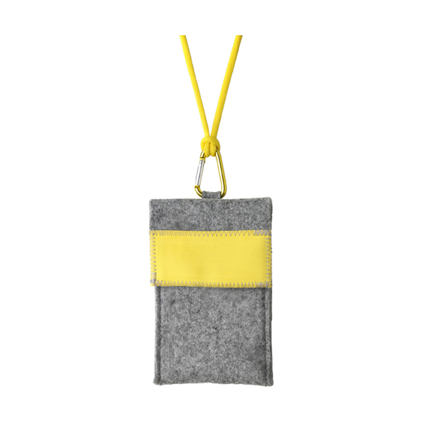 Mobile holder (not iPhone) in yellow