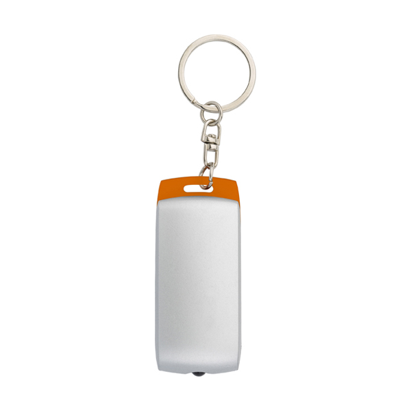 Plastic Key Holder With One Led Light in orange
