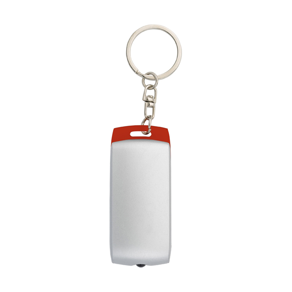 Plastic Key Holder With One Led Light in red