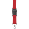 Lanyard and key holder in red