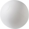 Beach ball, 35cms deflated in white