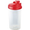 Protein shaker. 700ml in red