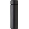 Stainless steel thermos bottle with LED display (450ml) in Black