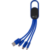 Charging cable set in Blue