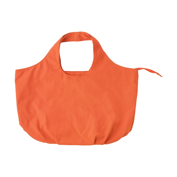 Cotton, 12oz beach bag.  in orange