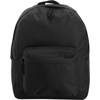 Polyester backpack in black