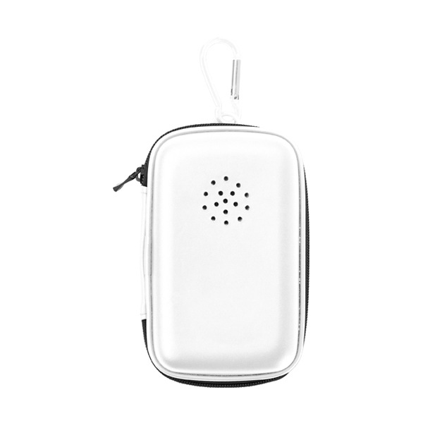 Mobile speaker case. in white