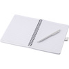 Antibacterial notebook (approx. A5) in White