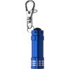 Small metal pocket torch in cobalt-blue