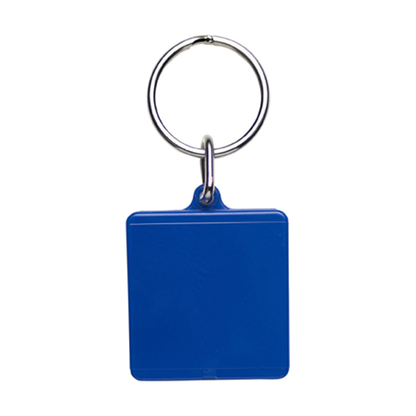 Key holder for € 1.00 or € 0.50 in blue