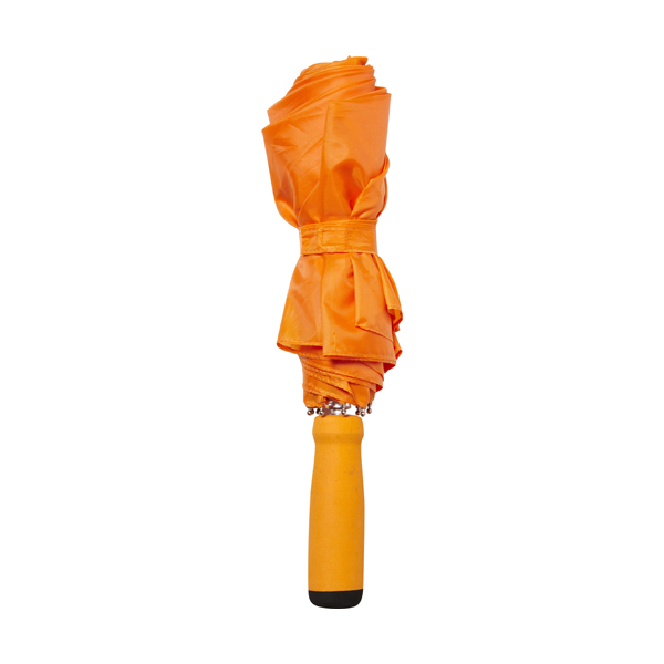 Foldable umbrella. in orange