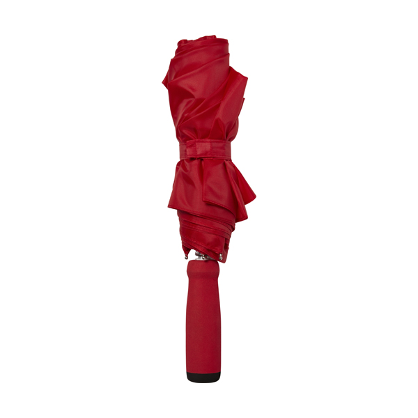 Foldable umbrella. in red