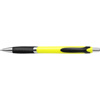 Olympic ballpen with blue ink. in yellow