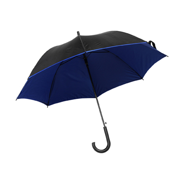 Umbrella with automatic opening. in blue