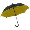 Umbrella with automatic opening. in yellow