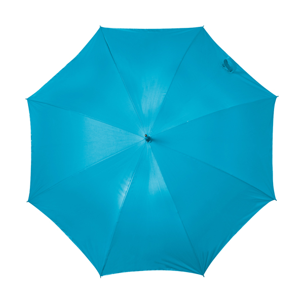 Automatic storm proof umbrella. in light-blue