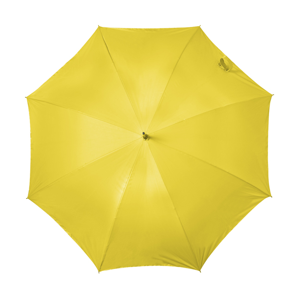 Automatic storm proof umbrella. in yellow