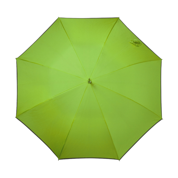 Automatic storm proof umbrella. in lime