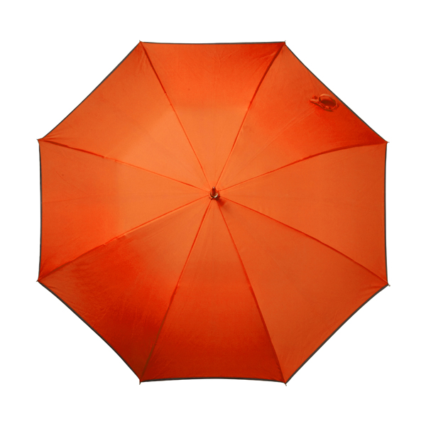 Automatic storm proof umbrella. in orange