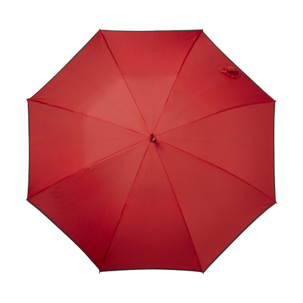 Automatic storm proof umbrella. in red