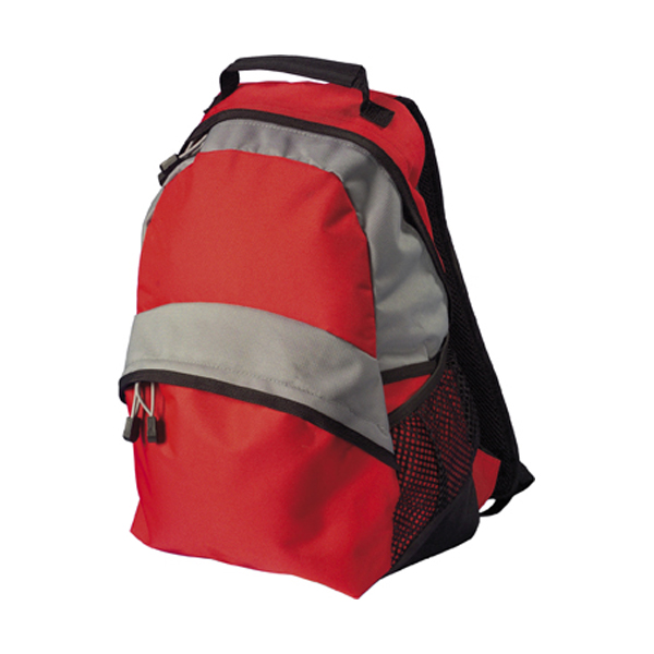 Backpack, 600d nylon in red