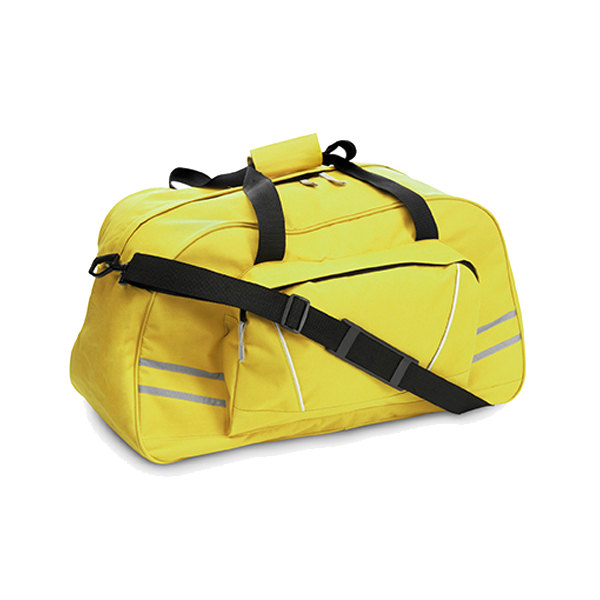 Sports/travel bag in yellow