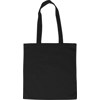 Eco friendly cotton shopping bag in Black