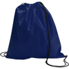 Drawstring bag, non woven  in blue