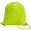 Drawstring backpack in lime