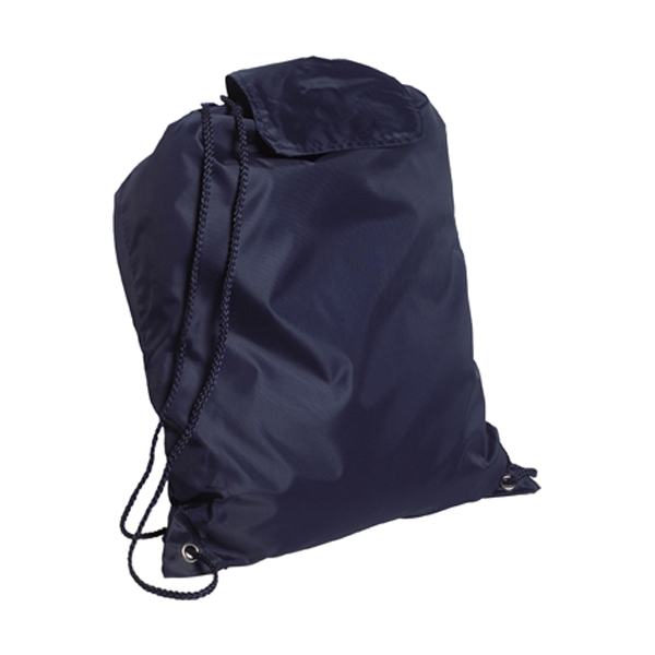 Junior polyester rucksack in blue